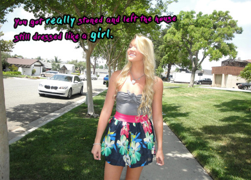 aphroditesissyxoxo: Don’t you wish this would happen next time you take a little public sissy