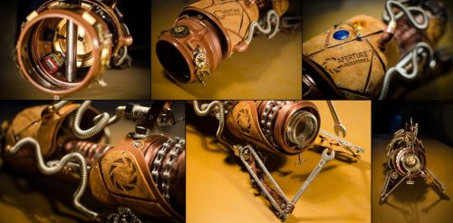 steampunksteampunk:Steampunk Portal Gun - by case15  