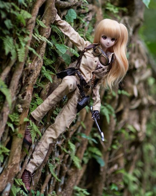 探險家未來 Little adventurer Mirai. #smartdoll #miraisuenaga #instadoll #doll #dollmeet #dollstagram #dol