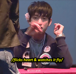 umma-jr:  compilation of Jinyoung dealing with IGOT7′s hearts~ ♡  