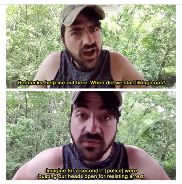 smalltownantifa:  wodneswynn:  feministism:    THIS    My man Trae aka Liberal Redneck hitting y'all w straight FACTS 