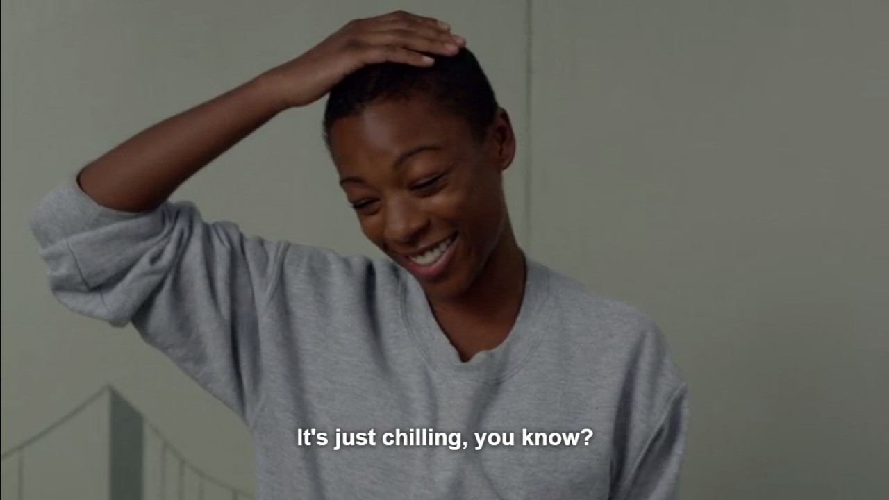toratoratoramikey:  What do I think love is? It’s just chilling, you know? Kicking
