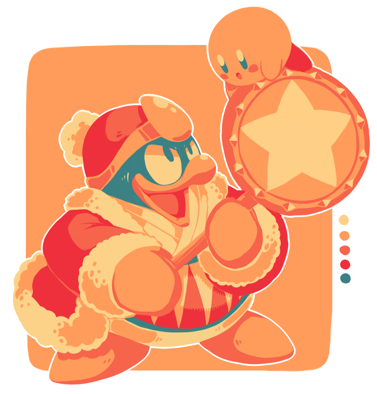 bilocyte:  Anon said:9, King Dedede please 