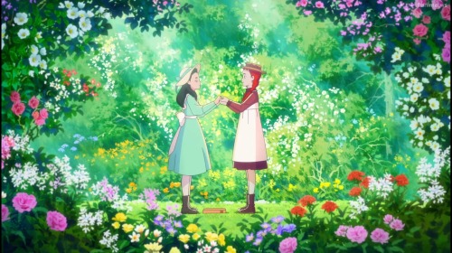 Anne And Diana In The Anne Of Green Gables Anime "Anne Shirley" (2025)