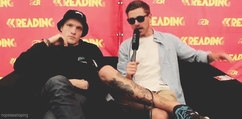hopelesshoping:  Ben &amp; Fil of Neck Deep (x)