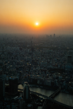 lvnbrg:  Tokyo Skytree sunset 