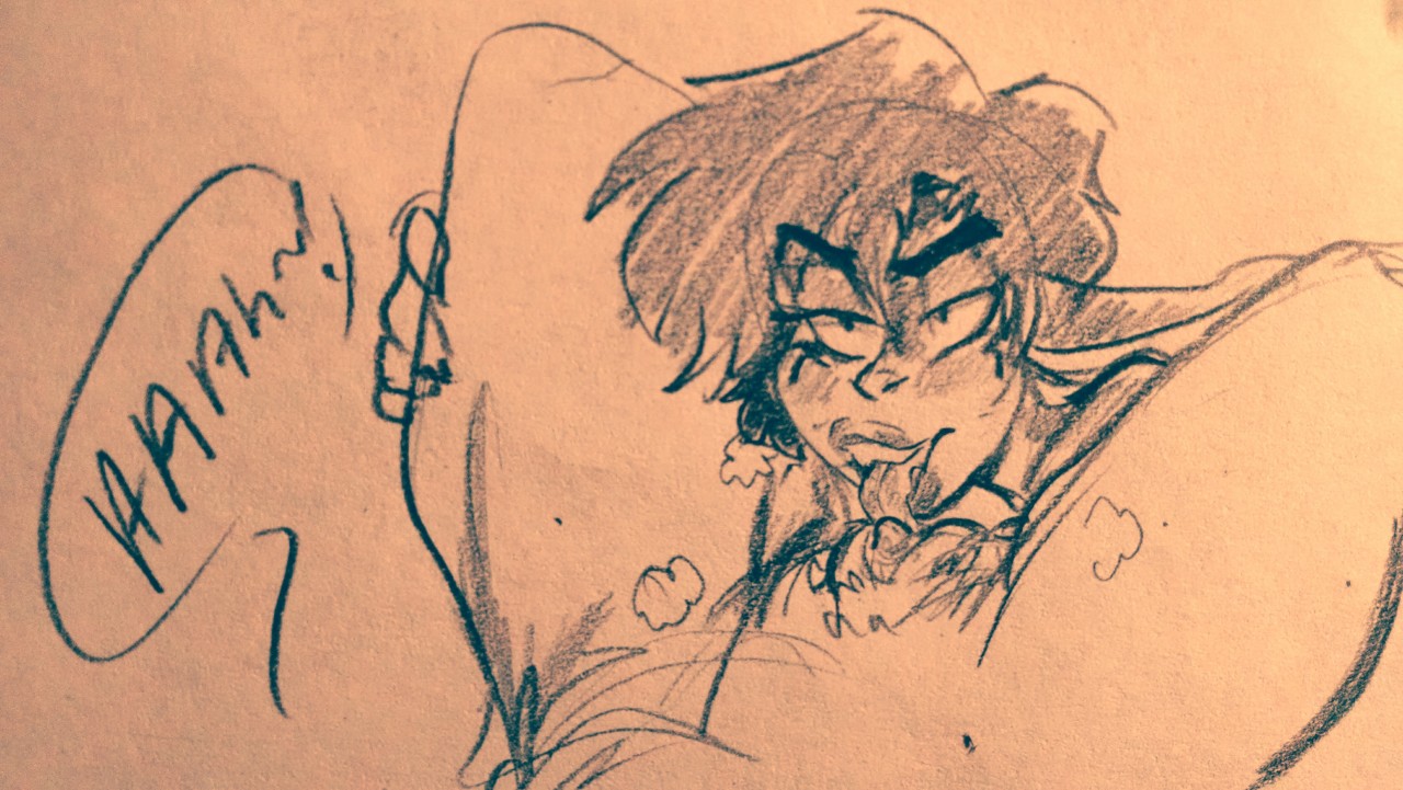 notsafeforroskii:  Sasha warm up doodles She’s bootiful 