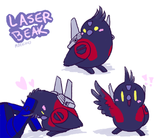 mazzlebee:  Now this is just getting silly.   I NEED THIS LASERBEAK IN MY LIFE