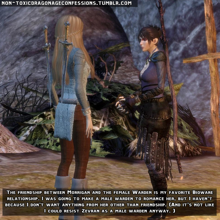 Bioware Confessions — I love romancing Zevran in Dragon Age: Origins, as