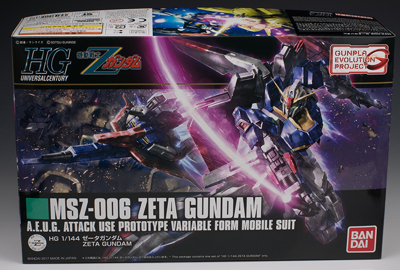 gunjap:  [FULL DETAILED REVIEW] HGUC GUNPLA EVOLUTION PROJECT 1/144 ZETA GUNDAM Many