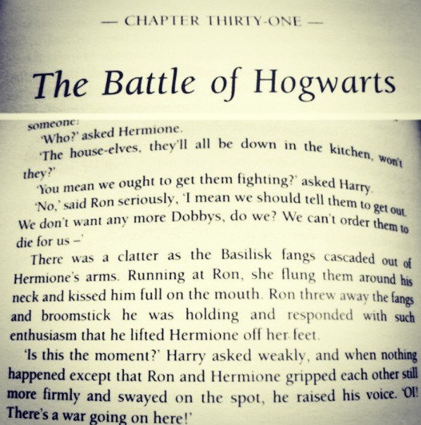 pimpcess-cate:  The battle of Hogwarts
