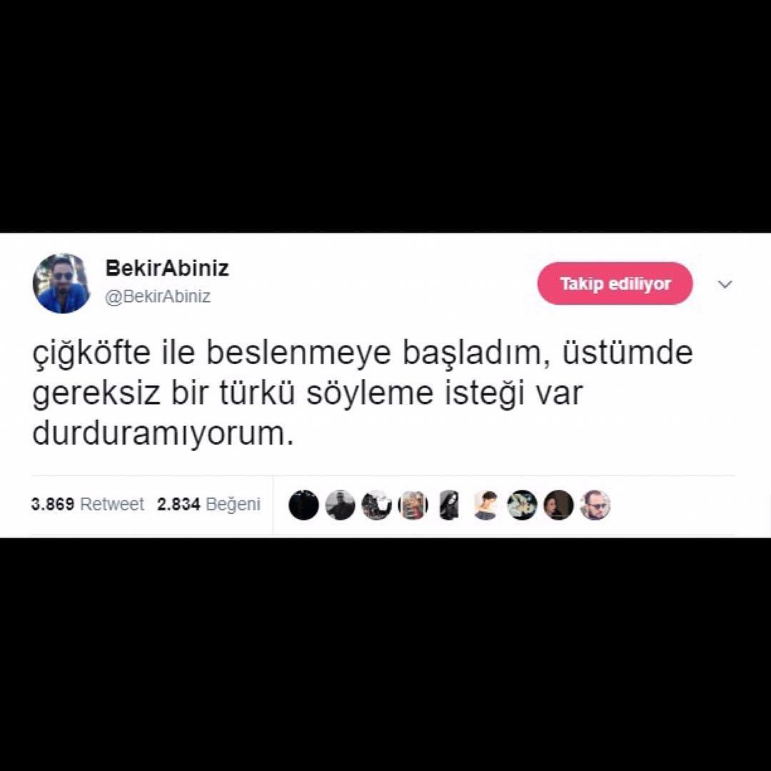 Çiğköfte ile beslenmeye...