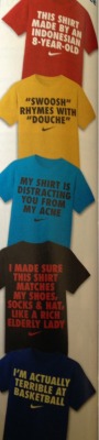 failnation:  Swoosh rhymes with douchehttp://failnation.tumblr.com