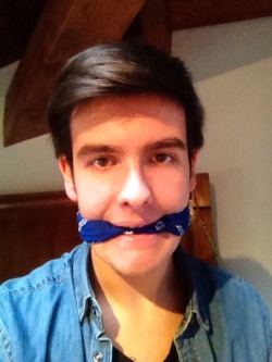 banditobandana:Gagged boy mhphmphpmhphmhp