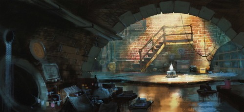 Ratatouille visual development by Dominique Louis (x)