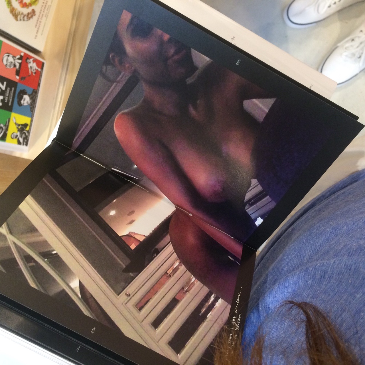 pasxtel:  found book full of Kim K’s nudes for $20.00