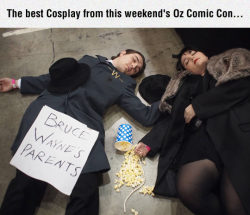 srsfunny:  Thomas And Marta Wayne’s Cosplayhttp://srsfunny.tumblr.com/