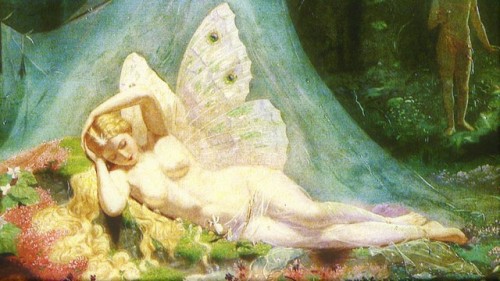 die-rosastrasse: “A Midsummer Night’s Dream” ~ details from illustrations by John 