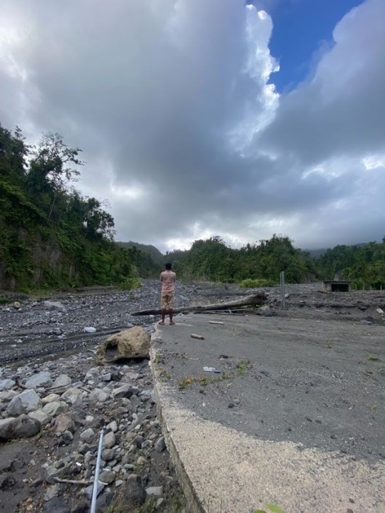 A little aftermath from the volcano eruption 