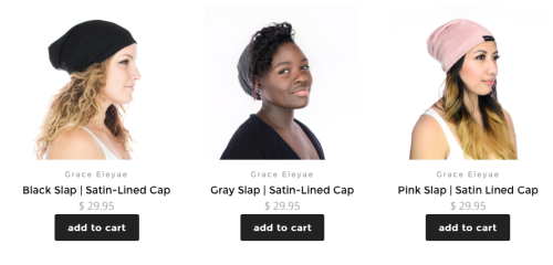 africanaquarian:  high-femme-jigglypuff:  blackownedbusiness:   This satin-lined cap, “SLAP” as we like to call it, is a versatile, stylish cap designed for style, comfort and functionality. The morning kinks and the annoying tangles that come from