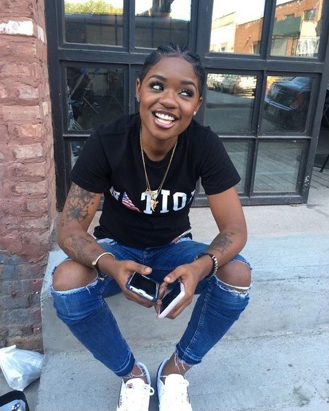 meghanbeda:  eshusplayground:  thegynocrat:  Rapper and actress Calesha   “Bre-Z”  Murray, age 28. Also known for her role as fictional rap artist Freda Gatz   in the TV show Empire. Instagram: B R E - Z™ (@brezofficial)   They really downplay how