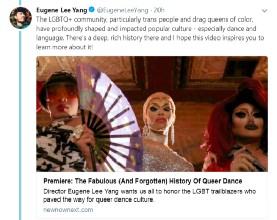 kitty-mischief:  mayanangel: The History Of Queer Dance by Eugene Lee Yang    