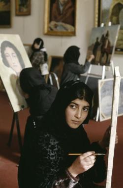 salamalaikum:Steve McCurry   AFGHANISTAN. Kabul. 2002. Art student.