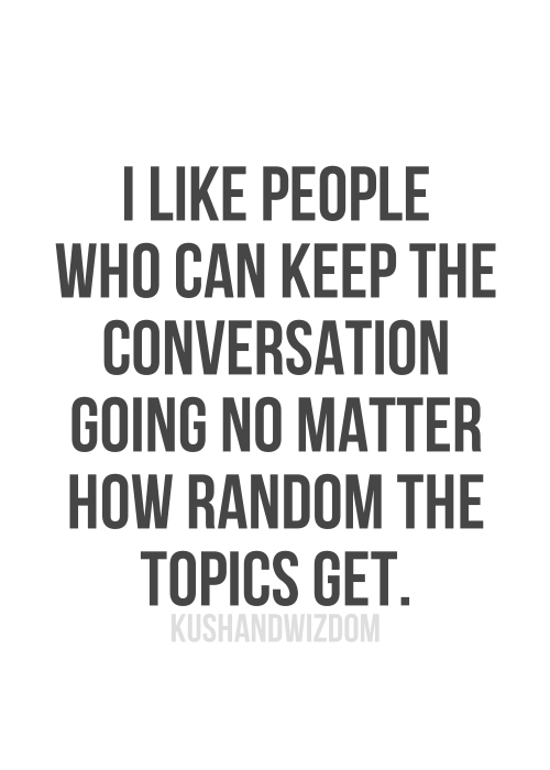 Out topics vary and hop around ;)