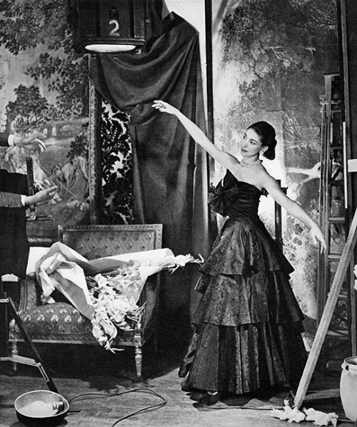 margotfonteyns:Margot Fonteyn being photographed by Cecil Beaton [photographed by Cecil Beaton],Vogu