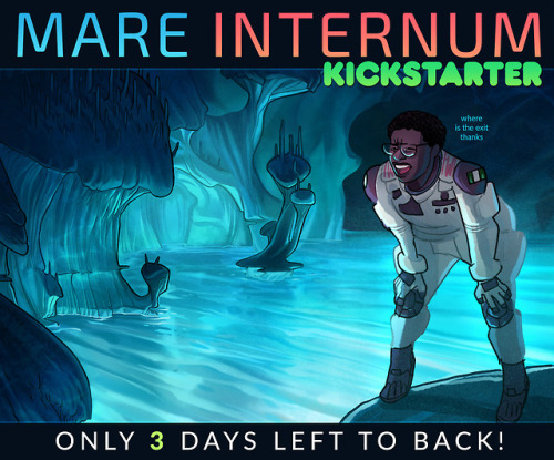  ⊚ Just 3 days left in the Mare Internum Kickstarter campaign! ⊚ If you wanted a book, now is defs t