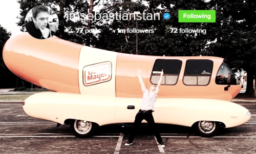 seabasstam: Congrats on 1 million Instagram followers Sebastian!