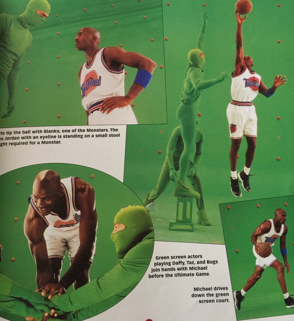 Refocused Media Bts During The Filming Of Space Jam 1996