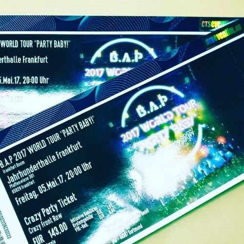 Only two more months #bap #bestabsoluteperfect #kpop #kpopconcert #tickets #letsmakememories #bestfr