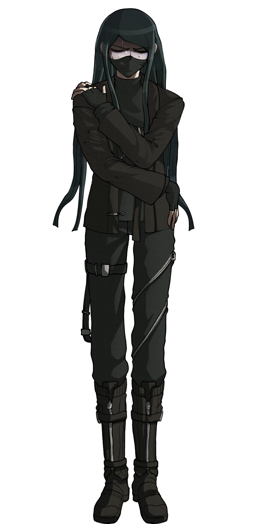 Last Batch Of The Post-game Korekiyo Shinguji Sprites By Me! Several Full Body Sprites Are Under The