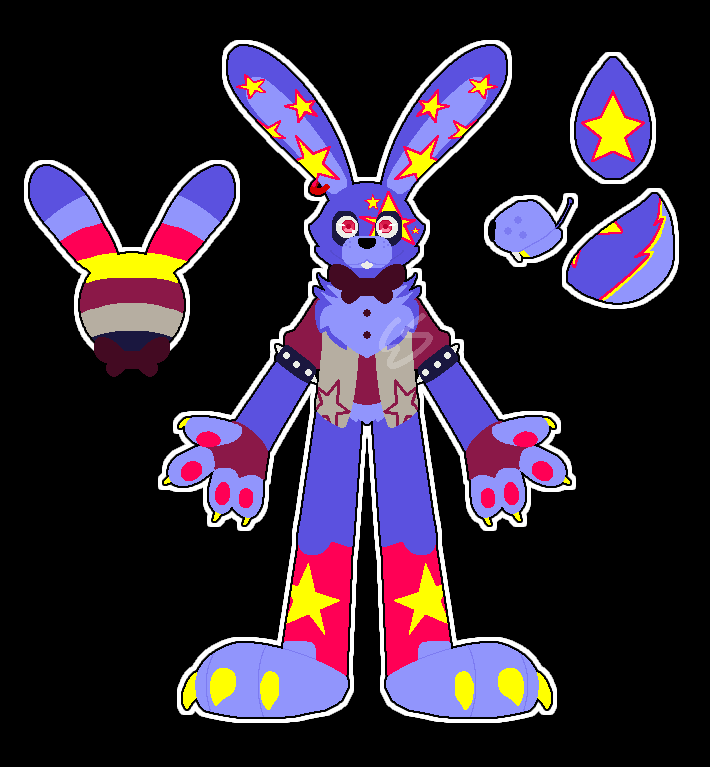 mushramoo — @jack-o-phantom's Glamrock Bonnie design was just