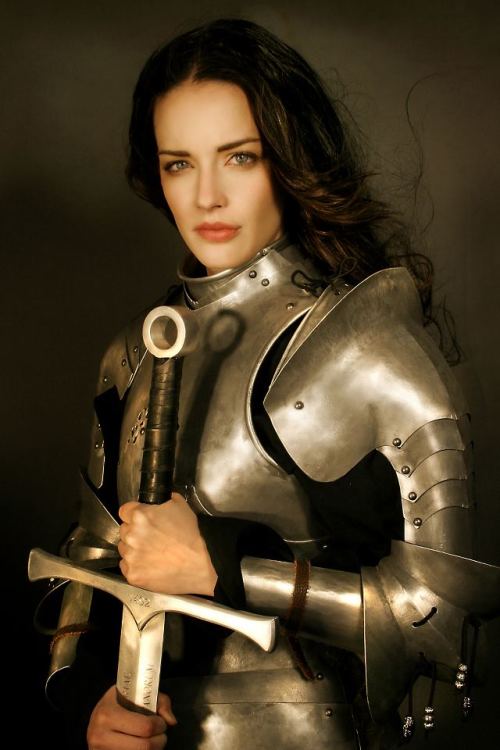 Inspiration - Women in Armour Sword Photography  Model/Actress: Nicole Leigh Jones Copyright: &