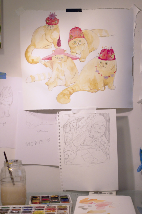 Some studio shots of my spirit animal for Light Gray Art Lab’s Animystics show! He was once on