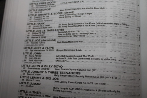 hpvinyl:  THE RARE RECORD PRICE GUIDE lots of information about collectable vinyl records, only uk pressings 