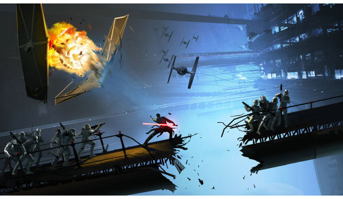 gameraddictions:  concept art set 3 Star Wars: The Force Unleashed 