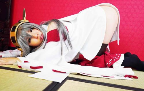 Porn Kantai Collection - Haruna 3 More Cosplay photos