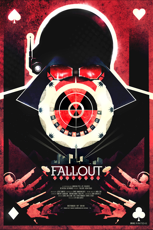 fabledcreative: Fallout by Fabled CreativeHappy 20th Anniversary to the Fallout Series!