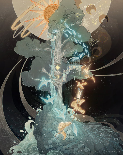 A Deer Of Nine Colors By Danlin Zhang