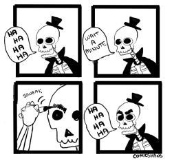 comicshans:  supervillan skeleton 