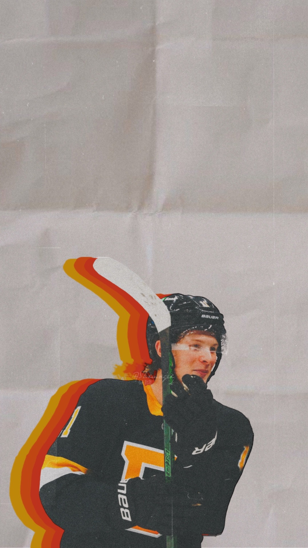 Where Hockey Meets Art — wallpapers • trent frederic + '70s retro