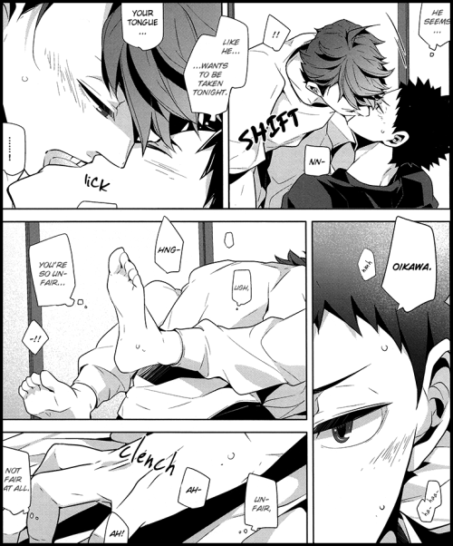 yaoifunlife:    Haikyu!! dj - Fukenzen Hakusho   