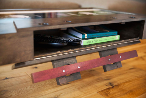 itscolossal:  Functional Mixtape Coffee Tables  