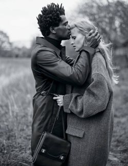 vmagazine:  &lsquo;Go Slow Lara&rsquo; - models: Lara Stone &amp; Mark Miller - photographer: Bruce Weber - fashion editor: Joe McKenna - hair: Paul Hanlon - make-up: Miranda Joyce - The New York Times T Style Magazine Fall 2014