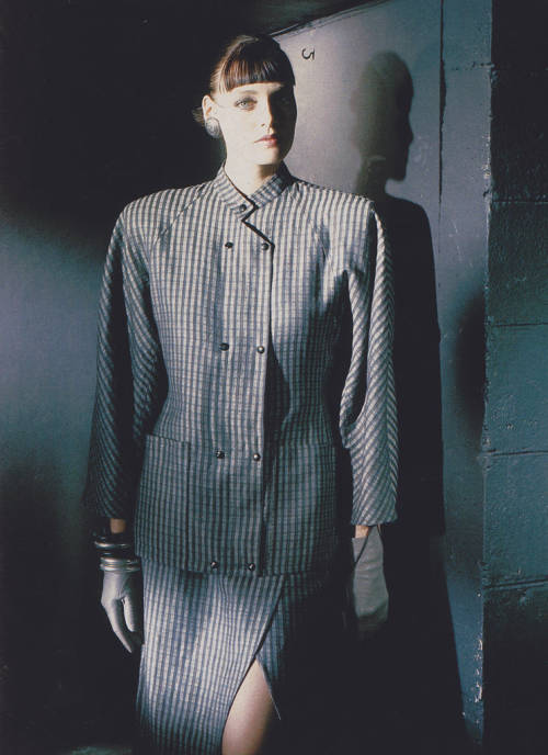 Anne-Marie BerettaMarie France, February 1986Prêt-à-Porter, S/S 86