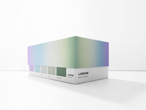 Pantone inspired soap branding by Matias Funes