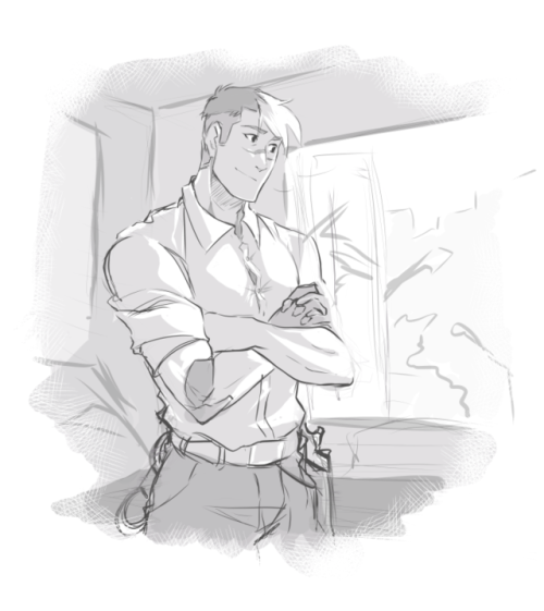 spacedadshirogane:Detective Shiro AU. Just a thought I have rattling arond.